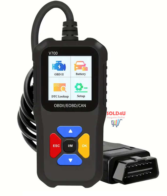 V700 1.8 inch Color Car Fault Detector Code Reader OBD2 Scanner Diagnostic Tool Car Several Models