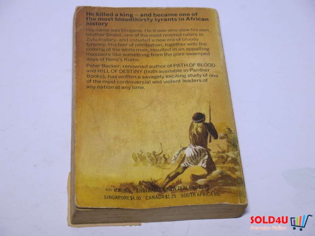 Rule of Fear: Dingane, King of the Zulu: Peter Becker