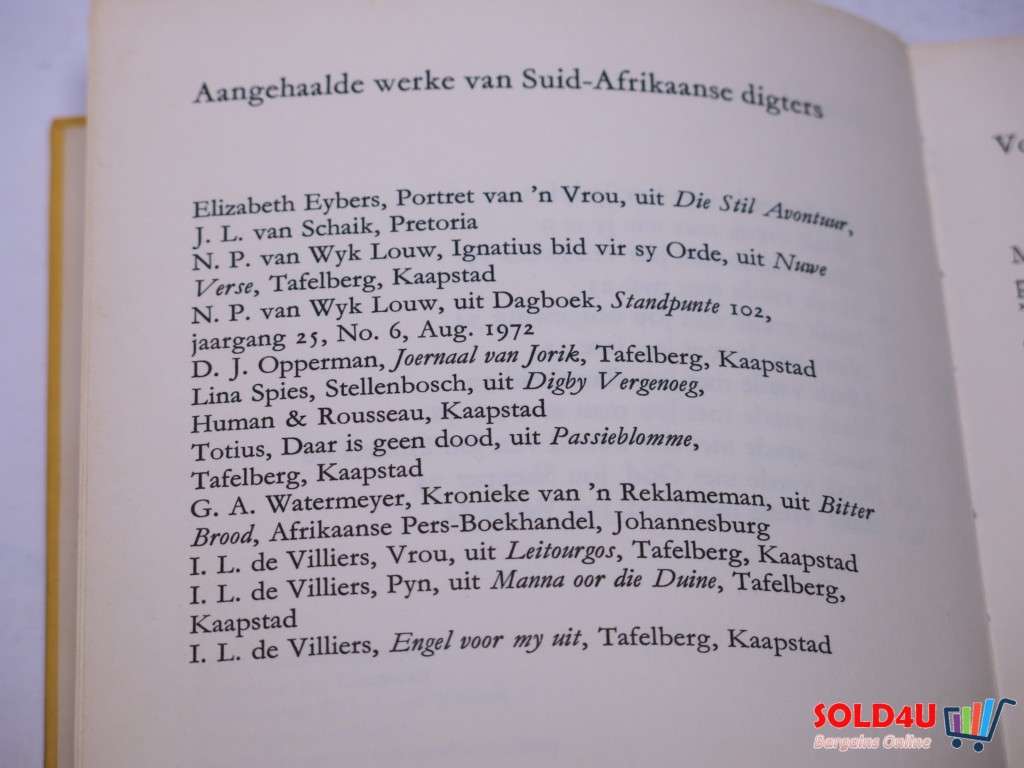 Maak Vrede met-I.L.de Villiers