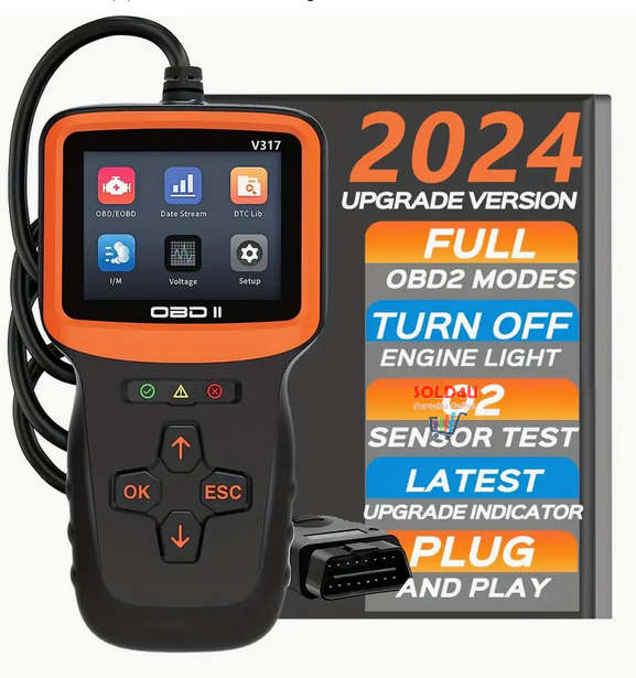 OBD II 2.8 inch Color Car Fault Detector Code Reader OBD2 Scanner Diagnostic Tool Car Several Models