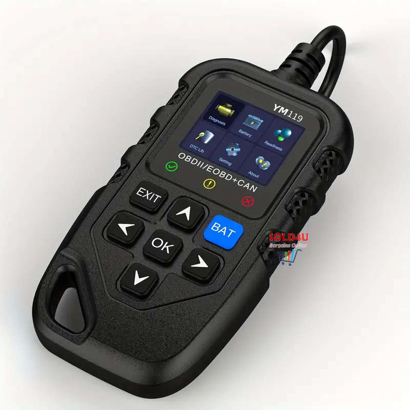 OBD II 1.8 inch Color Car Fault Detector Code Reader OBD2 Scanner Diagnostic Tool Car YM119