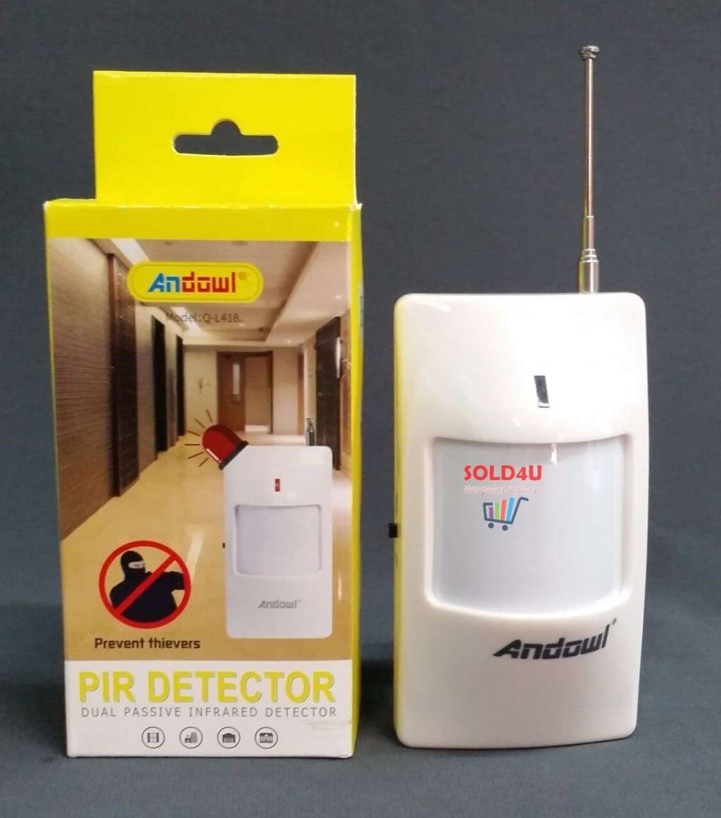 Wireless Dual Passive Infrared PIR Detector Q-L418