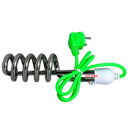 1200 Watts Immersion Bucket Water Heater Electric Heating Element Portable 220V