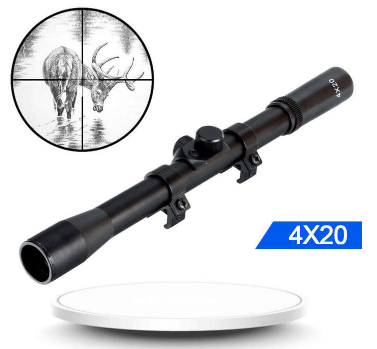 Rifle Scope for 22caliber Rifles and Air Gun 4 X 20mm