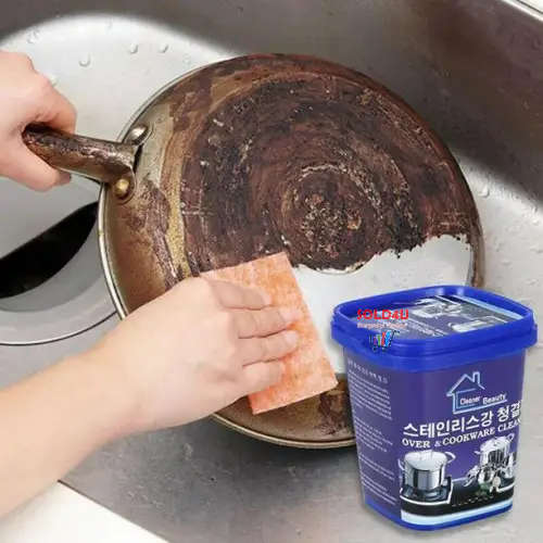 Cleaning Paste Cookware Cleaner Multi-Purpose Cream Tub
