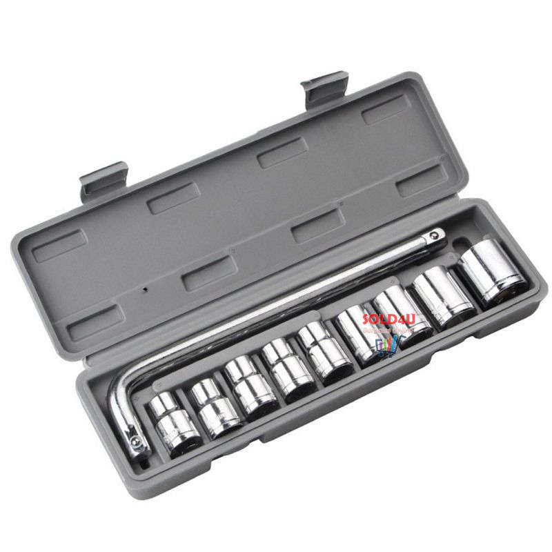 10Pcs Wrench Combination Hand Tool Socket Set