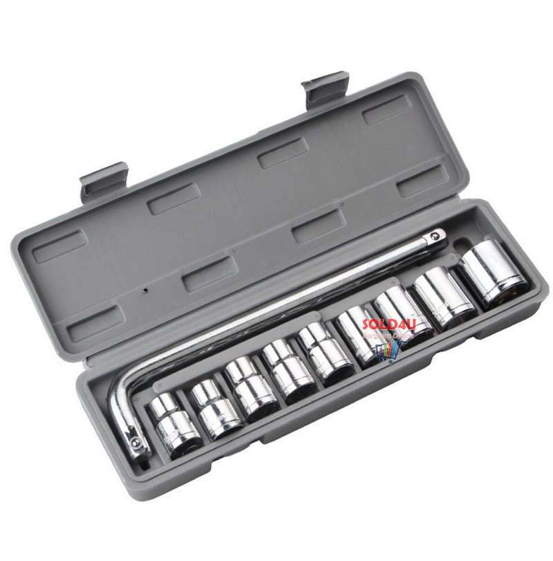 10Pcs Wrench Combination Hand Tool Socket Set
