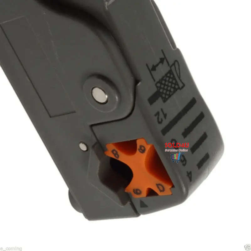 Wire Stripper Double Blades Automatic Wire Stripper, Stripping Pliers, Cable Cutter Coaxial Cable