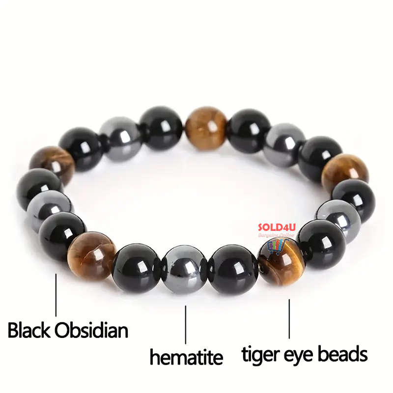 Triple Protection Bracelet For Luck Protection & Prosperity