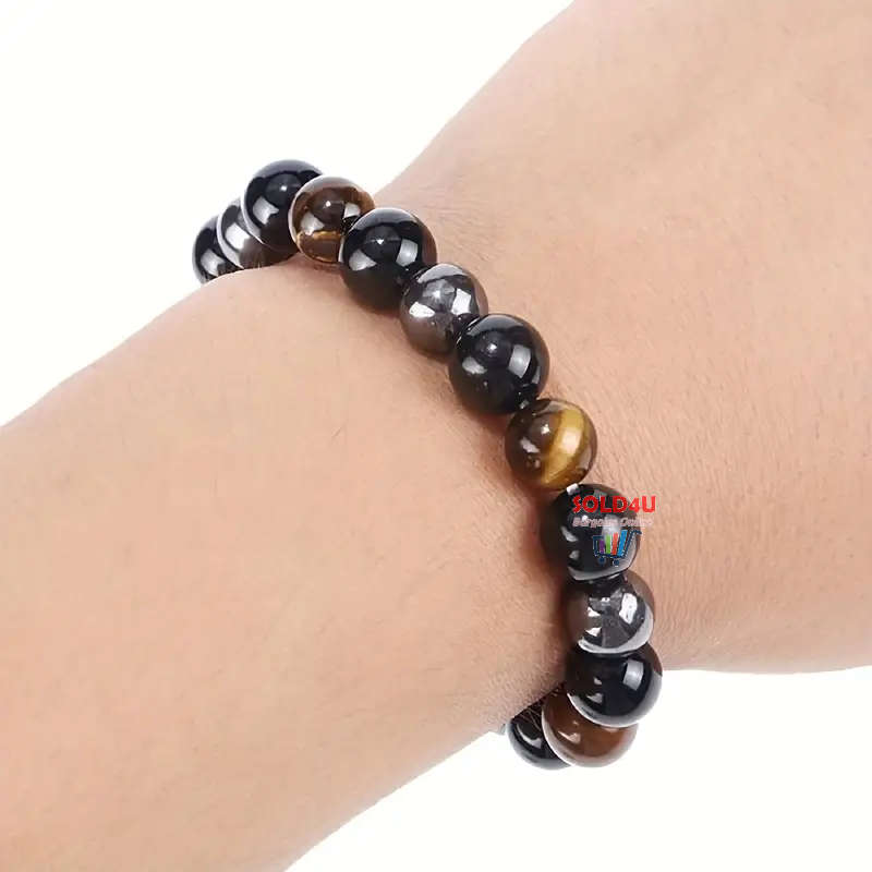 Triple Protection Bracelet For Luck Protection & Prosperity