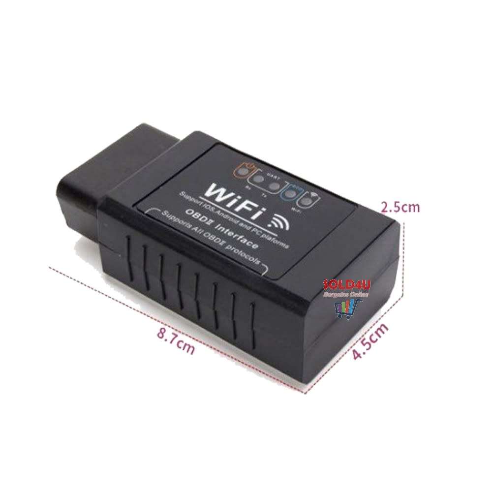ELM327 WIFI OBD2 OBDII Auto Car Diagnostic Scanner Scan Tool for iOS Android