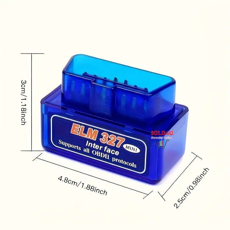 ELM327 MINI OBD2 Bluetooth Version OBDII Car Diagnostic Scanner (Android, iOS, Windows)