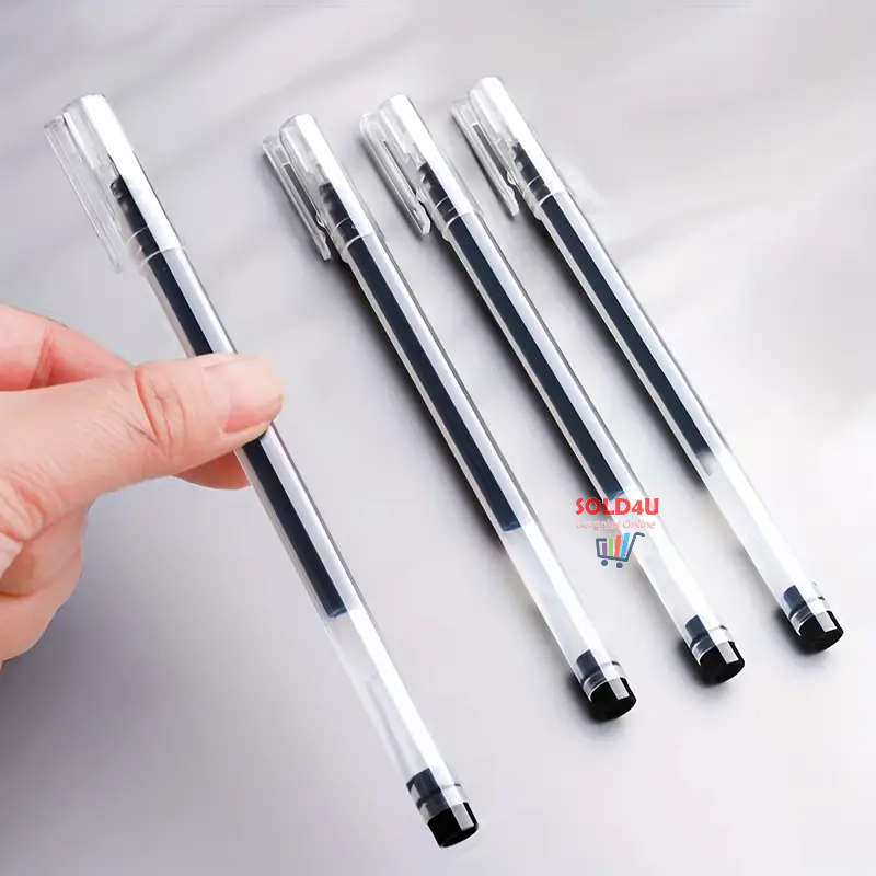 10-Pack Set BLACK Quick-Drying 0.5mm Needle Tube Gen Pens (1 bid gets 10 Pens)