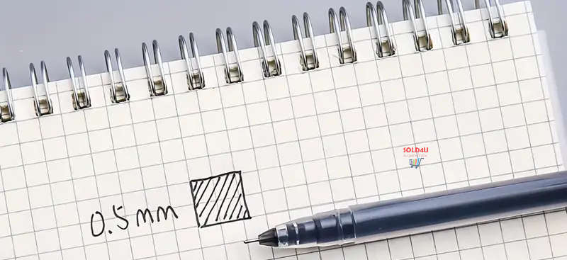 10-Pack Set BLACK Quick-Drying 0.5mm Needle Tube Gen Pens (1 bid gets 10 Pens)