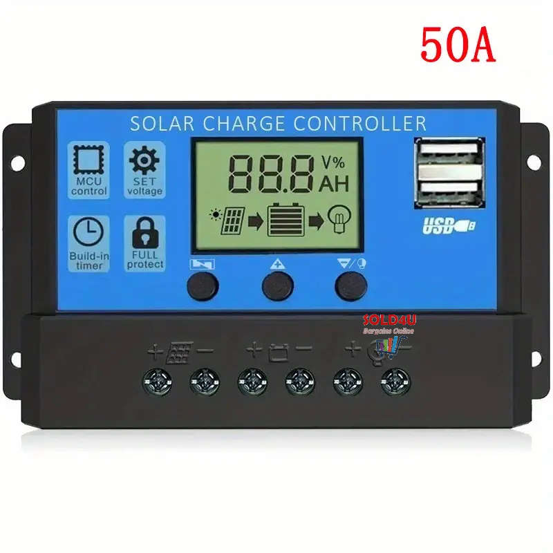 50A Solar Charge Controller