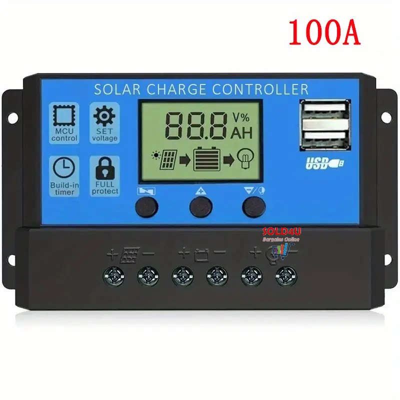 100A Solar Charge Controller