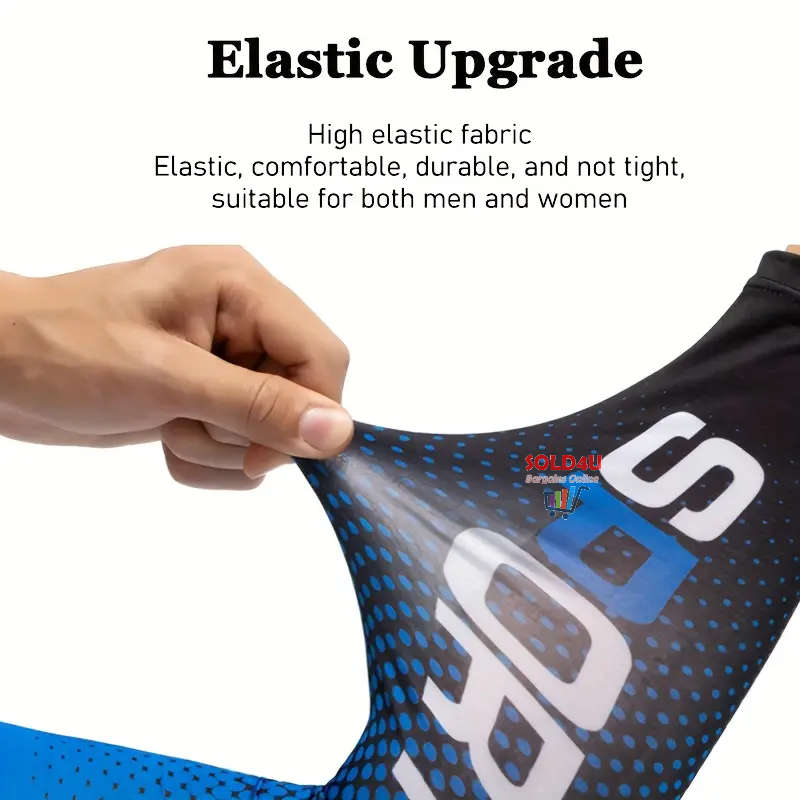 Unisex Cooling Arm Sleeves  Sports Running UV Sun Protection Outdoor Fishing Cycling Sleeves 1-Pair