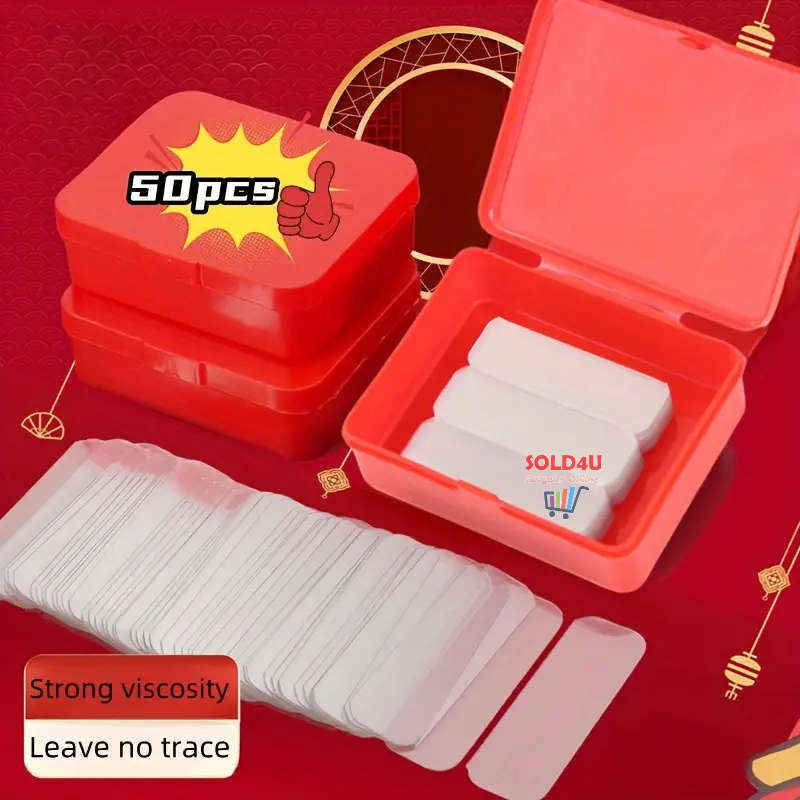 Double Sided Adhesive Tape Box Of 50pcs Multifunctional Nano Tape