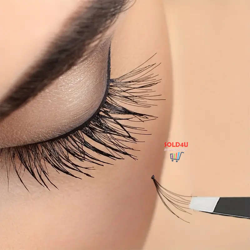 4pcs Set Eyebrow Tweezers S/Steel Tweezers For Hair Removal, 4 Different Types Tweezers