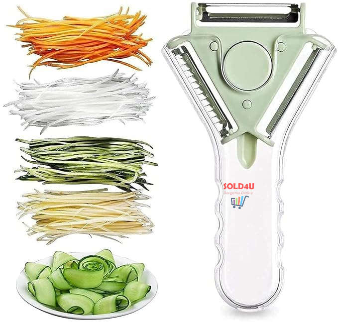 4 in 1 Vegetable Peeler Multifunctional Fruit Peelers with 3 Blades