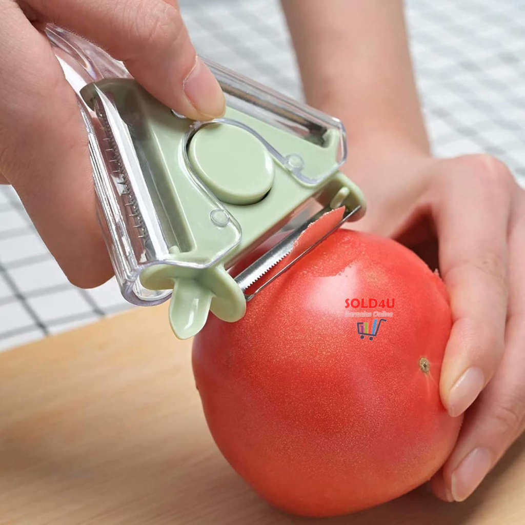 4 in 1 Vegetable Peeler Multifunctional Fruit Peelers with 3 Blades