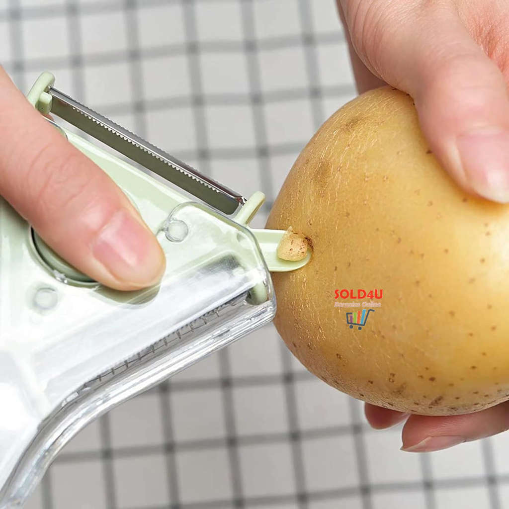 4 in 1 Vegetable Peeler Multifunctional Fruit Peelers with 3 Blades