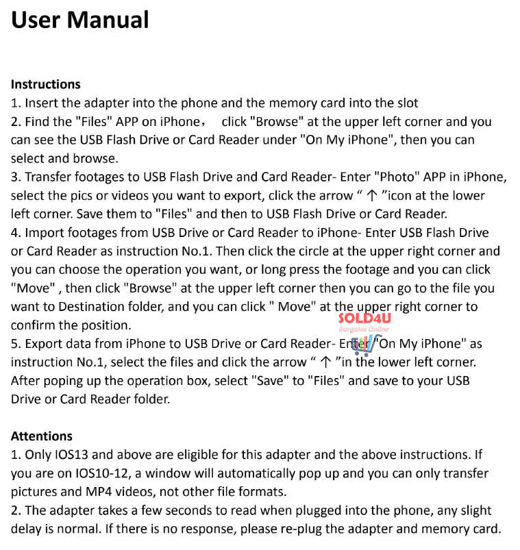4-in-1 USB C Hub - Type-C to 4 USB Ports Docking Station USB Data Hub Portable