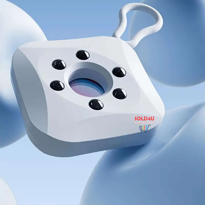 Spy camera detector Portable Travel Infrared Anti-monitoring Device (Black or White)