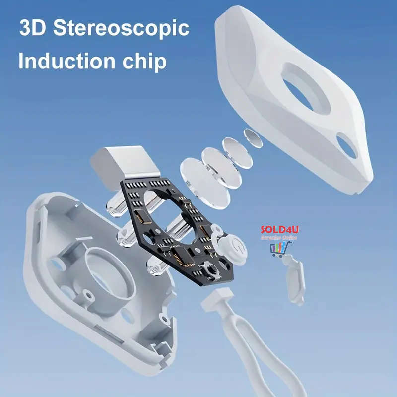 Spy camera detector Portable Travel Infrared Anti-monitoring Device (Black or White)