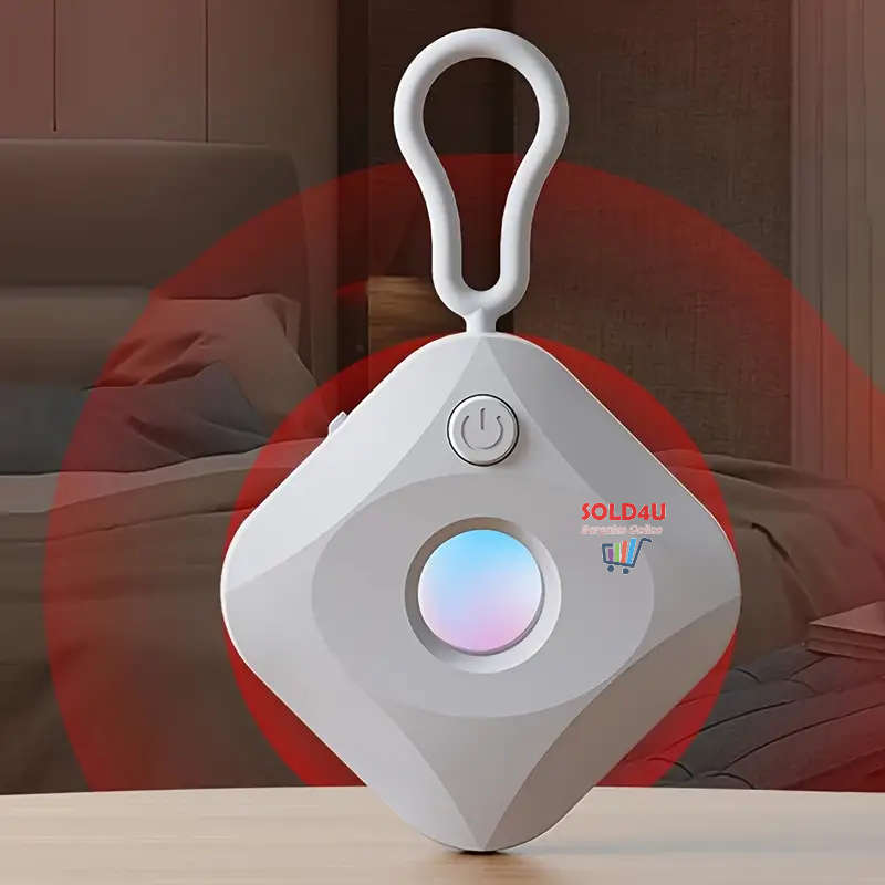 Spy camera detector Portable Travel Infrared Anti-monitoring Device (Black or White)