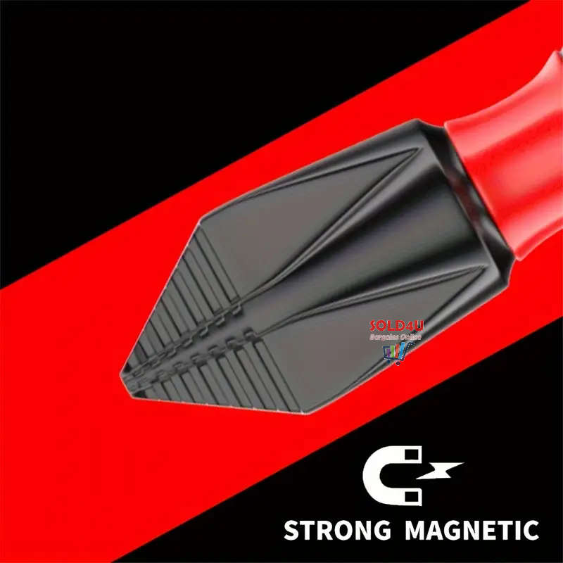 20pcs Tungsten Steel 1-inch PH2 Anti Slip Phillips Bit #2 Insert Bits Magnetic Phillips Screwdriver