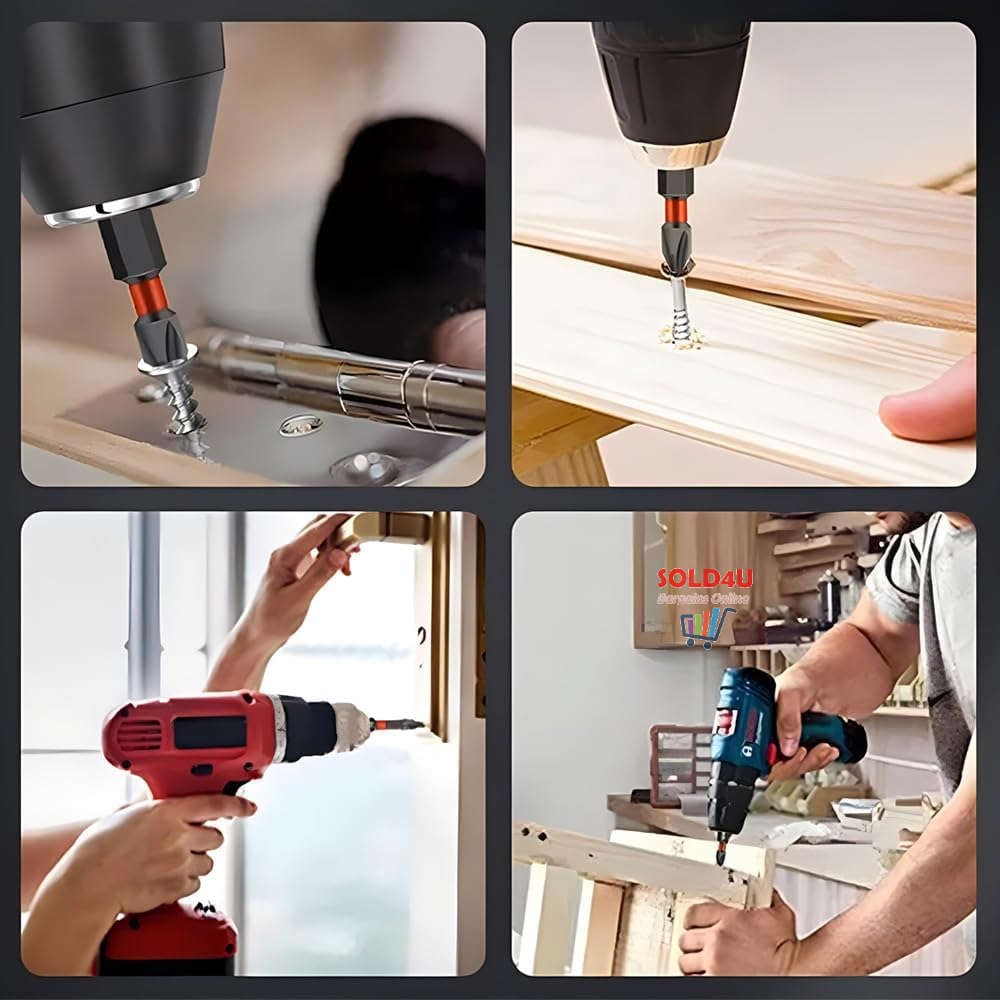 20pcs Tungsten Steel 1-inch PH2 Anti Slip Phillips Bit #2 Insert Bits Magnetic Phillips Screwdriver