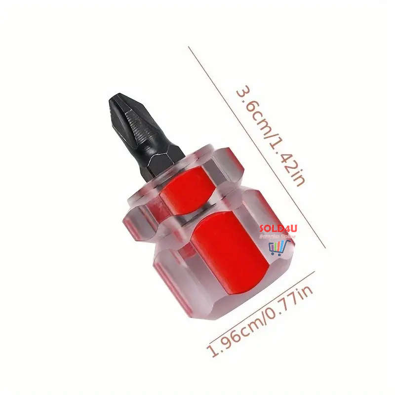 2pcs Sewing Machine Screwdriver Kit Mini Short Screwdriver Portable Needle Plate Screwdriver Repair