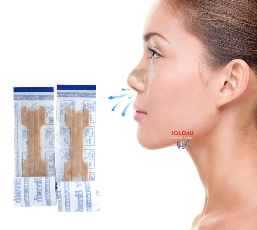 30PCS in box Nasal strips for improved sleep and reduced congestion - Breathe Better Sleep Better