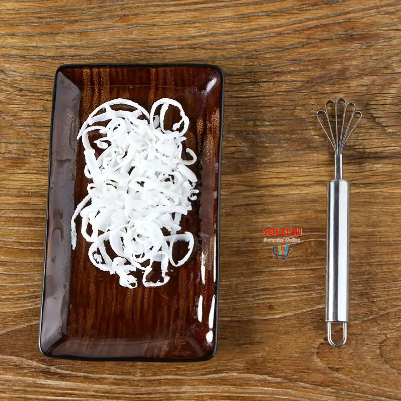 Coconut Grater, Fish Scaler Remover Multi-Purpose Stainless Steel Kitchen Tool