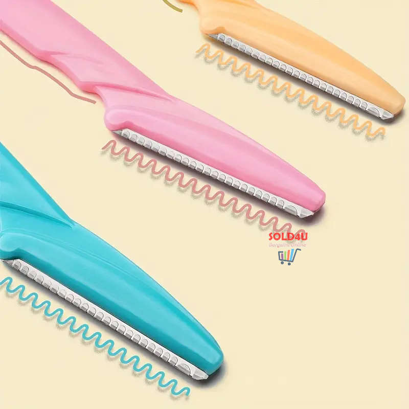 12pcs Eyebrow Dermaplaning Facial Razors Multipurpose Exfoliating Tool For Women Men With Precision