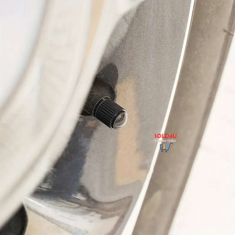 20pcs Tire Stem Valve Caps All Black, Universal Stem Covers For Cars, SUVs, Bike And Bicycle, Trucks