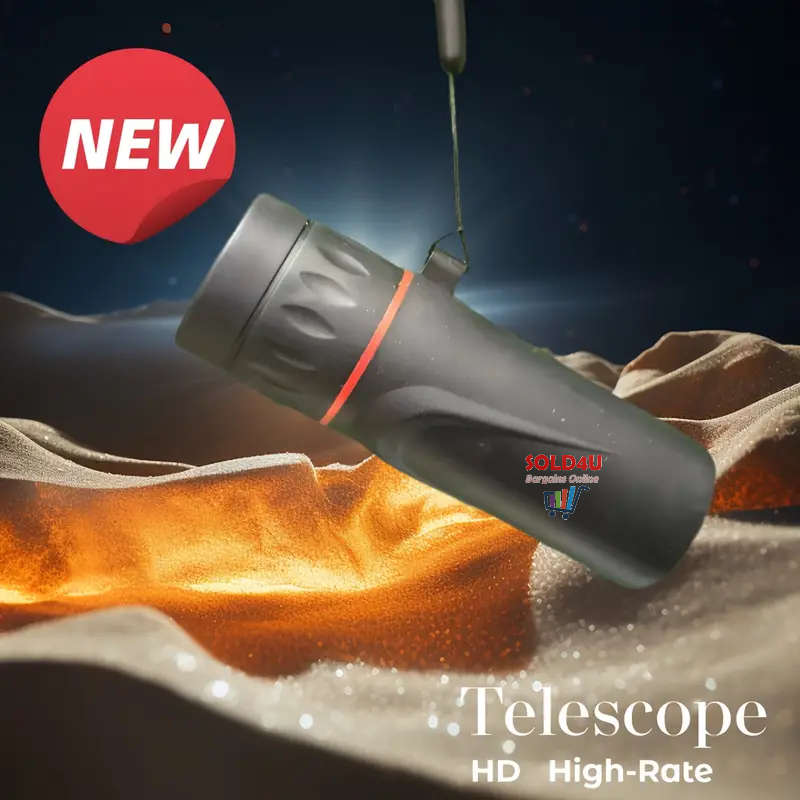 HD Monocular Telescope Hunting Handheld with Pouch - High Power Telescope only 9cm Long