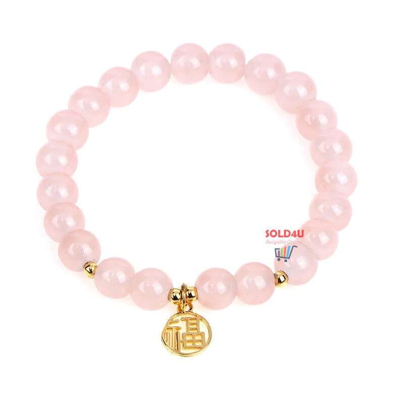 Lucky Fu Charm Beaded Bracelet Feng Shui Good Luck Bracelet