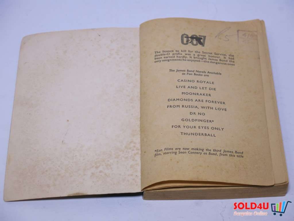 James Bond - Gold Finger - Ian Fleming