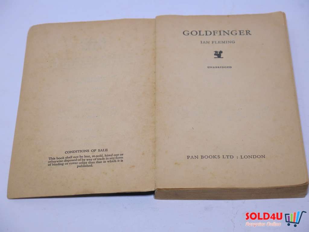 James Bond - Gold Finger - Ian Fleming