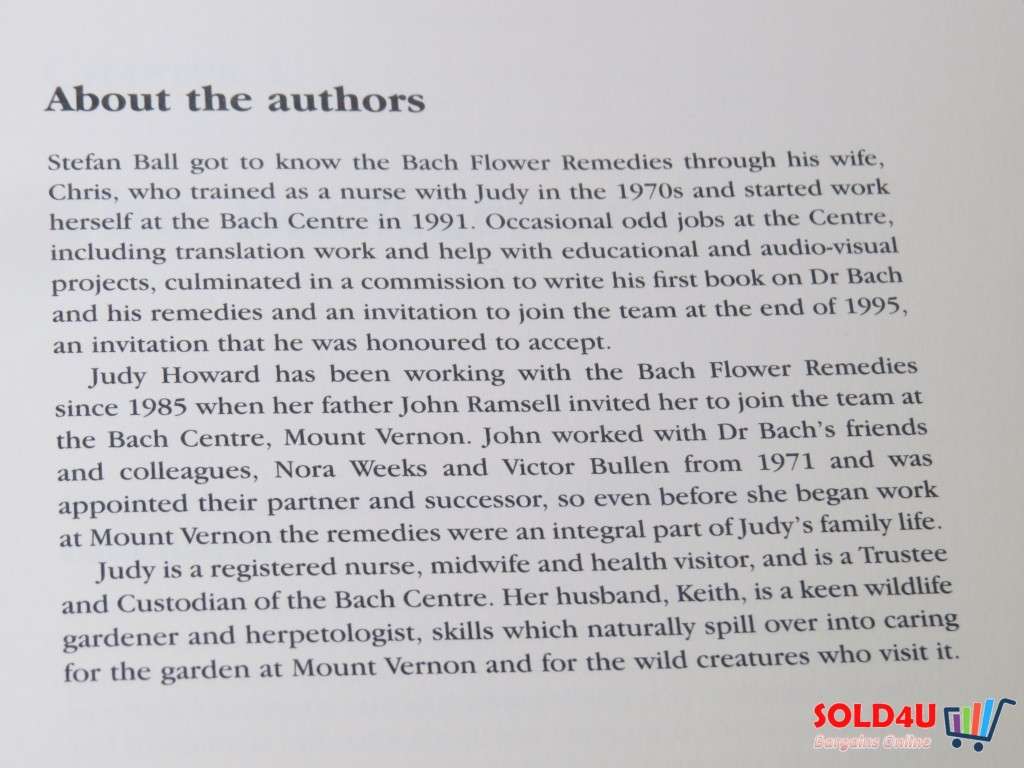 Bach Flower Remedies for Animals - Stefan Ball & Judy Howard