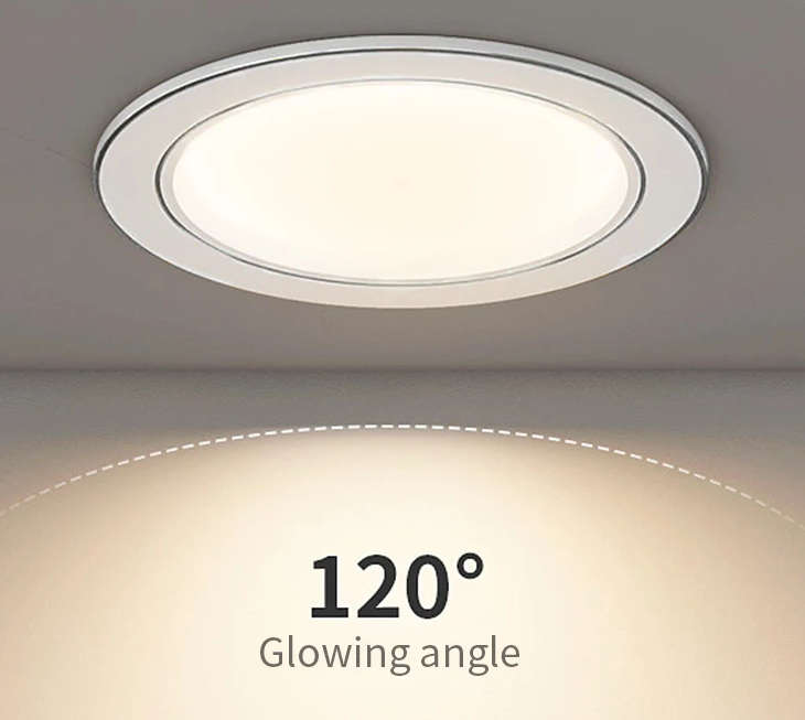 1 Pack - 12W LED Round Panel Ceiling Lamp Down Light Energy Saving Slim Line- with 220V LED Driver