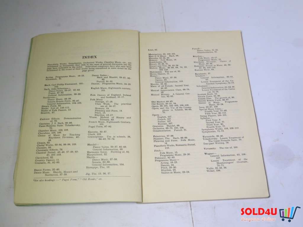 Music for the Music Class - Lucy M.Welch