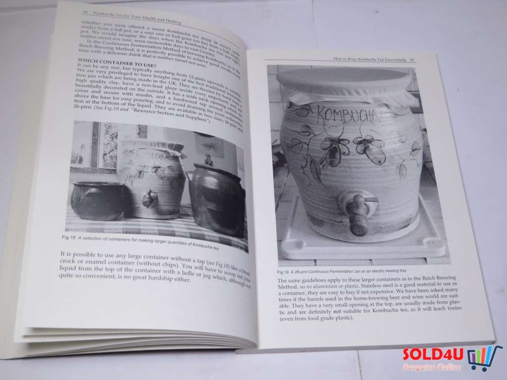 Kombucha Tea - For your Health and Healing - The Most In-Depth Guide Available - Alick & Mari B