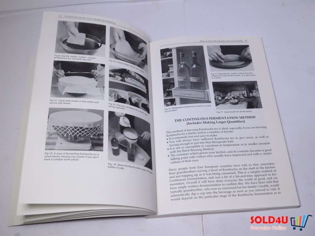 Kombucha Tea - For your Health and Healing - The Most In-Depth Guide Available - Alick & Mari B