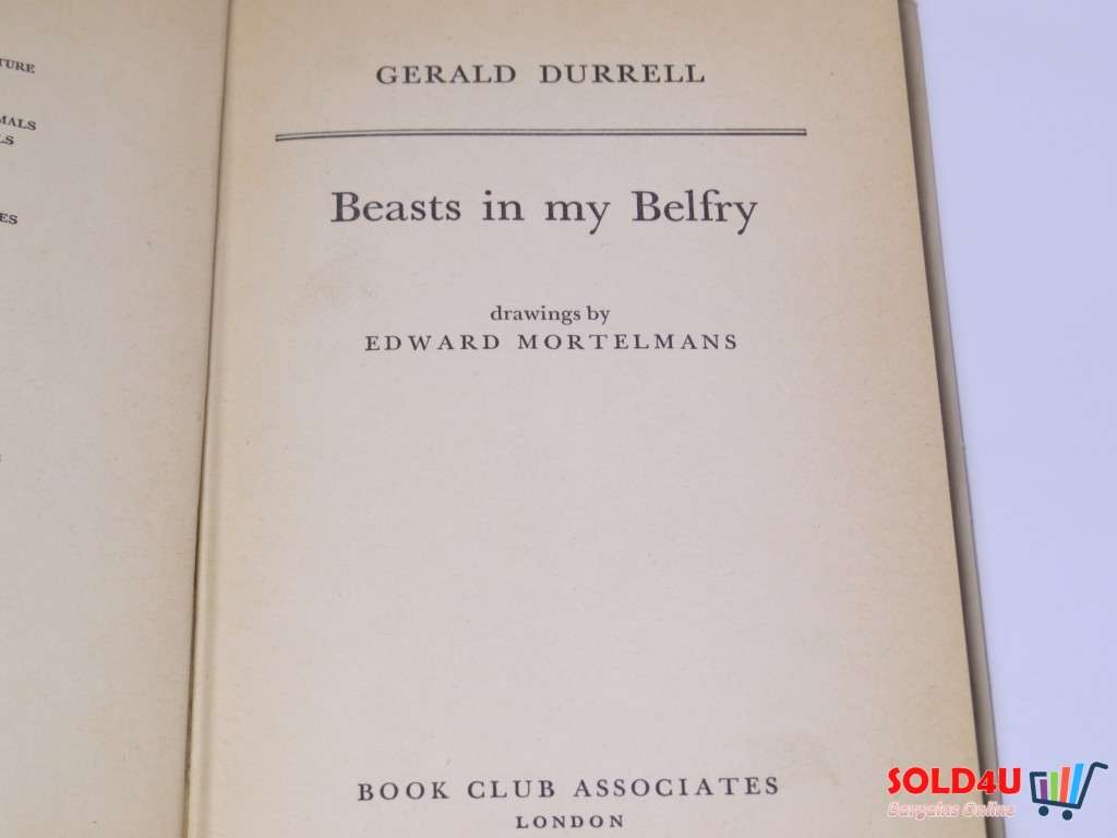Beasts in my Belfry - Gerald Durrell