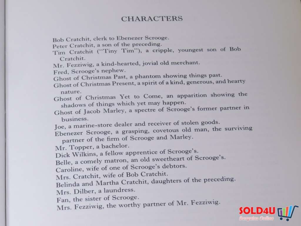 A Christmas Carol - Charles Dickens