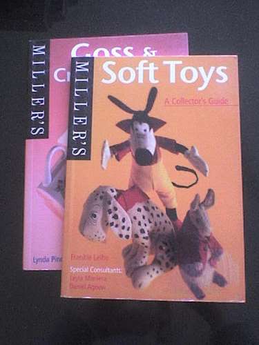 2X  MILLERS soft toys + Goss & crested china books