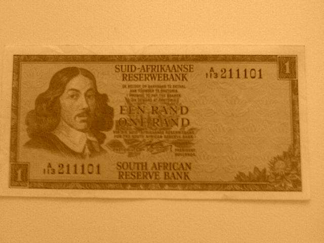 AFR/ENG G Rissik R1 EEN RAND/ONE RAND (A113-211101) xf